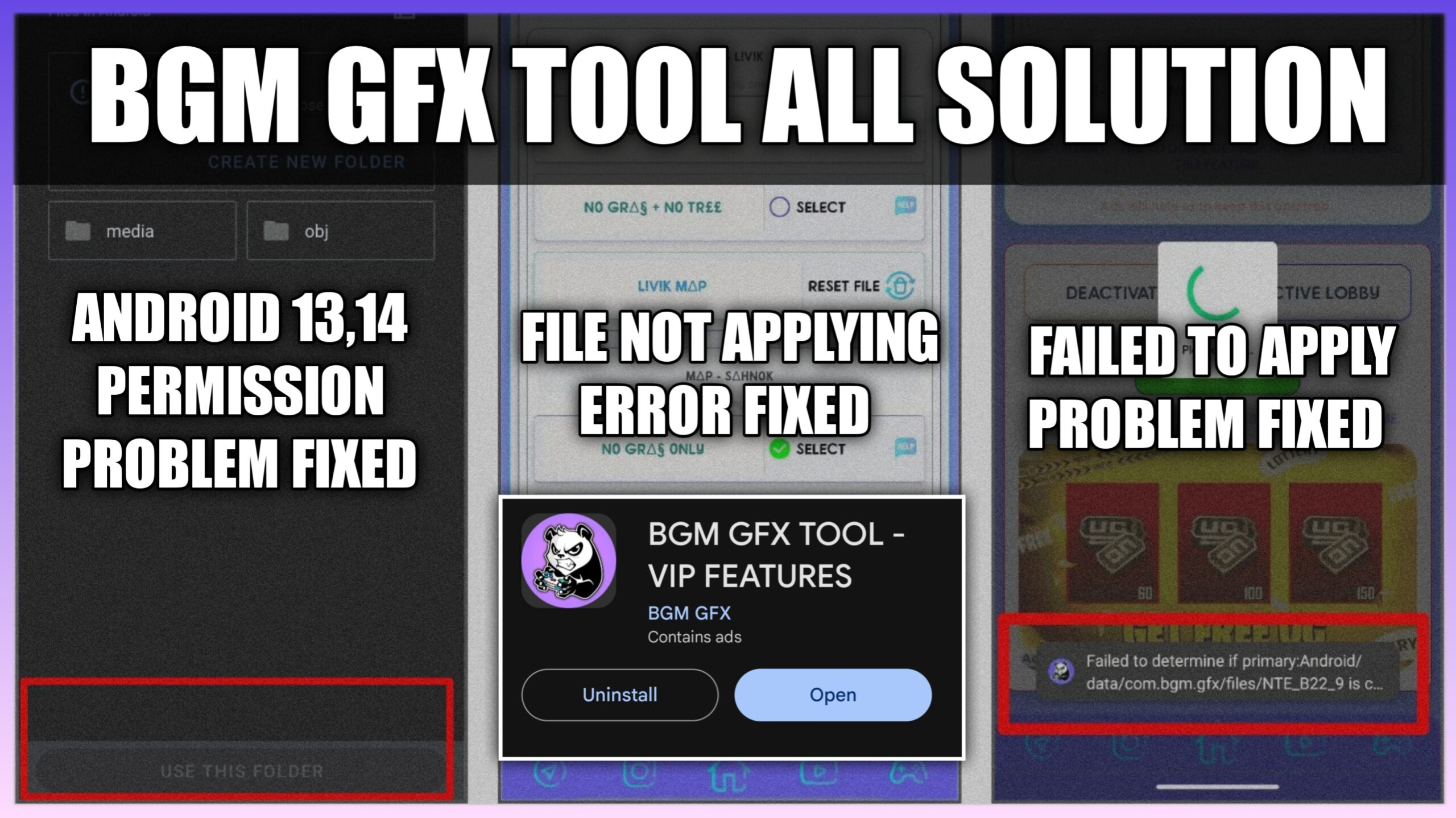 How to Fix Issues in BGM Gfx Tool: Step by Step guide