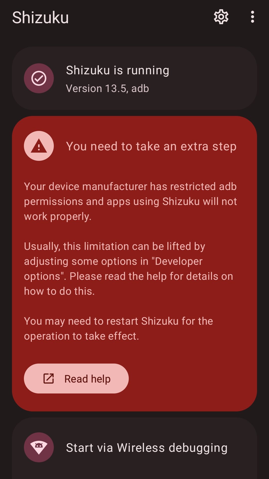 How To Fix Shizuku Error! (BGM GFX TOOL)