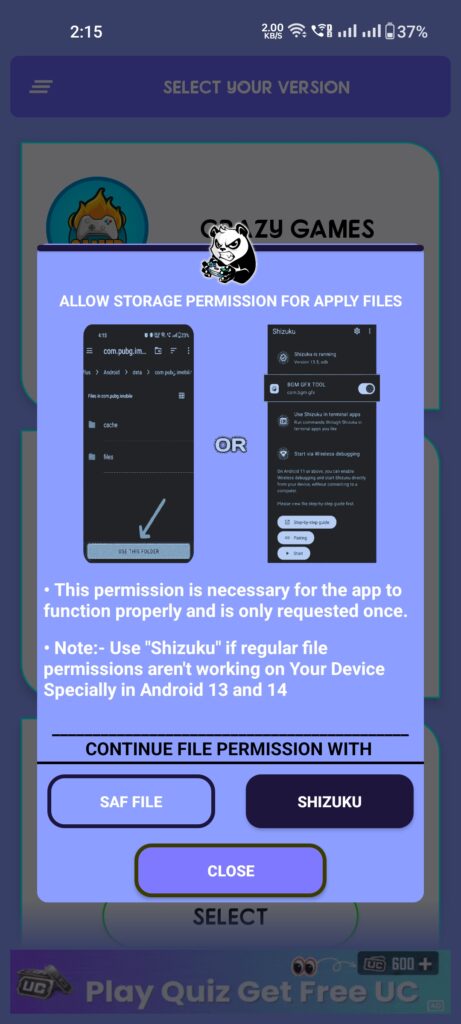 Fix File permission Issue in BGM GFX Tool With Shizuku